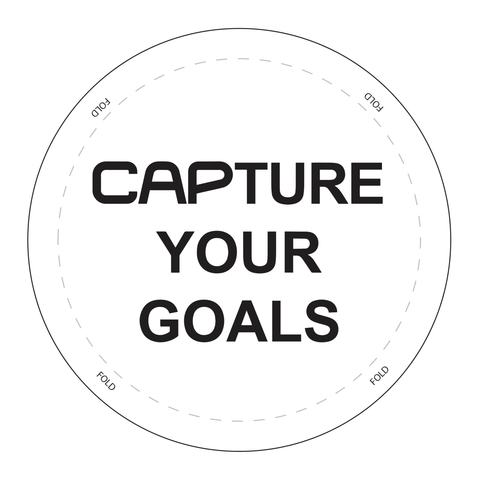 CAPTURE YOUR GOALS Patch