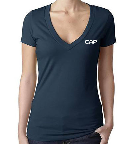 CAP V-Neck Tee